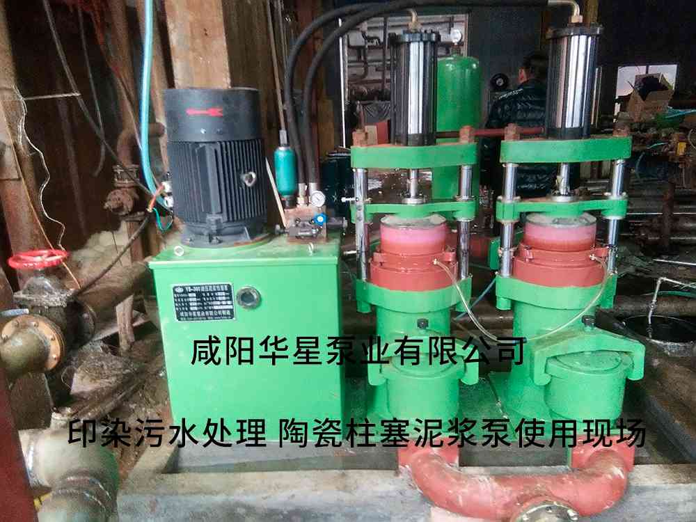印染厂使用YBH300节能柱塞泵案例