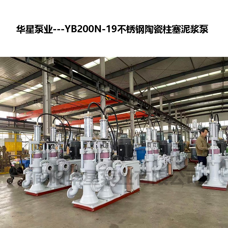 YB200N-19不锈钢陶瓷柱塞泥浆泵-16